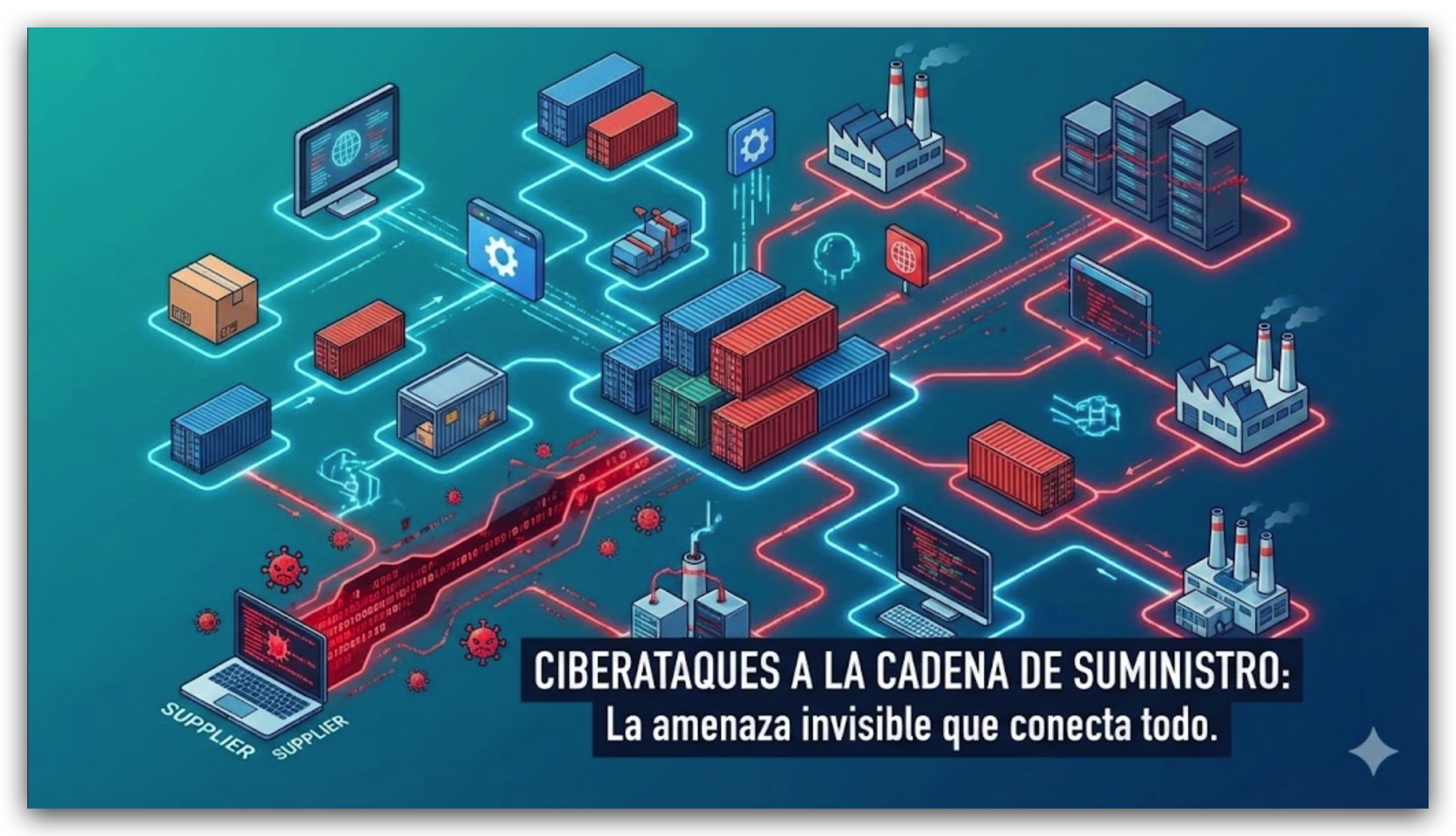 Los ciberataques a la cadena de suministro