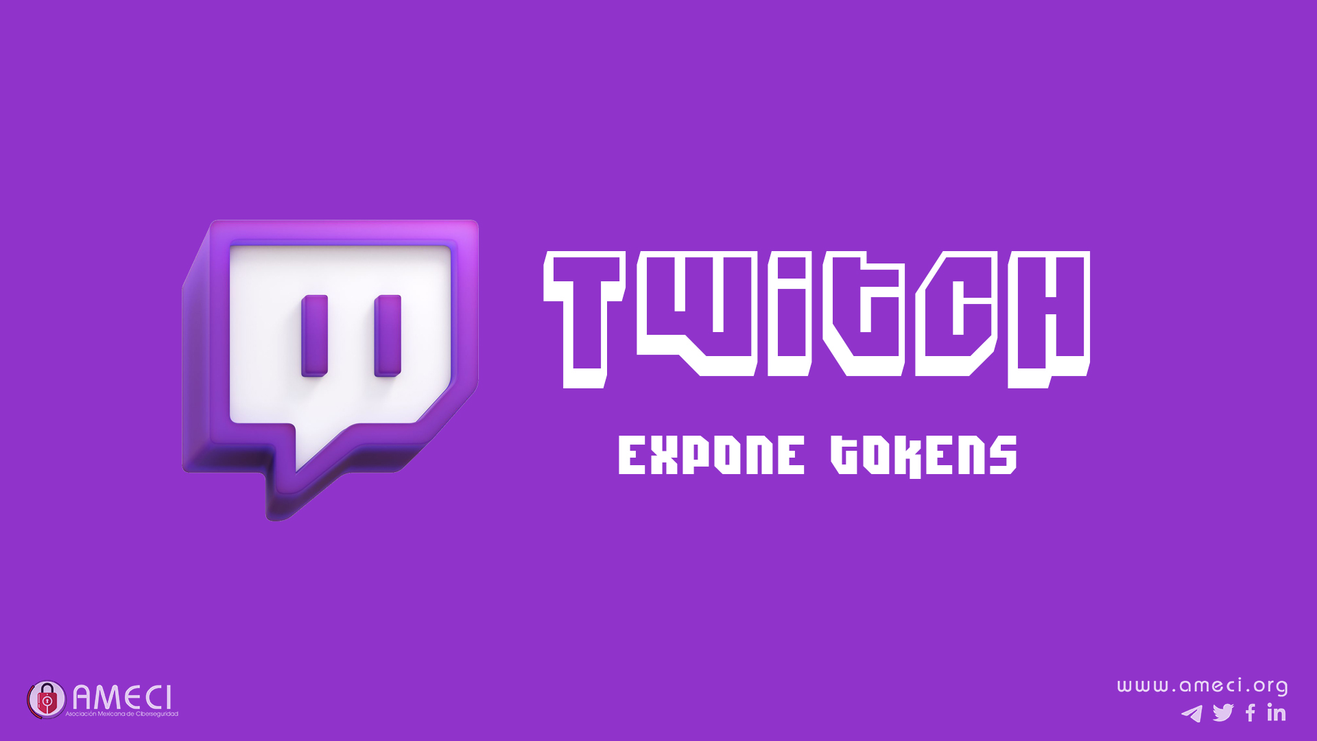 Twitch expone tokens de acceso de cerca de 31.000 usuarios